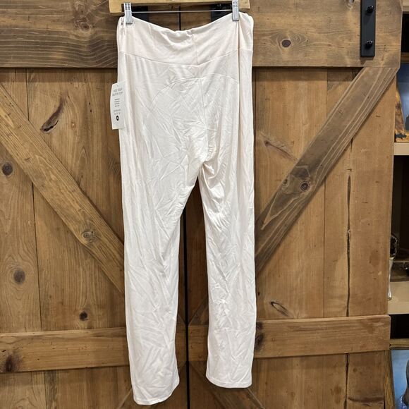 JJ Winks Women’s Sz XL Blush Pink Flare Happy Hour Sleep Lounge Pants New - Picture 6 of 6